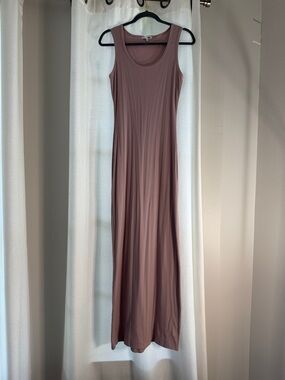 Fashion Nova Mauve Maxi Tank Dress
